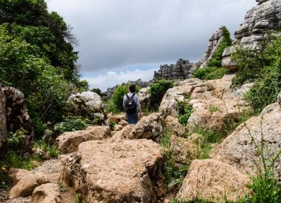 El Torcal de Antequera ? spacer po wapiennych ska?ach - Po??cz kropki