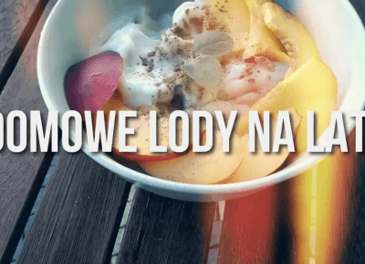 BANANA ICE CREAM RECIPE // domowe lody