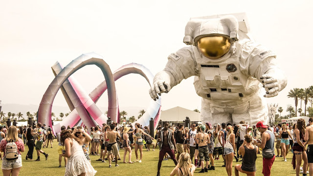 Bling Bling MakeUp: Coachella 2019, czyli mój makijaż festiwalowy