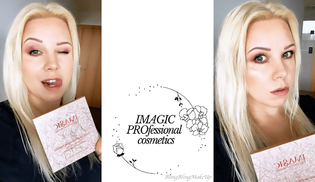Bling Bling MakeUp: Paleta IMAGIC PROfessional cosmetics, czy warto się na nią skusić?
