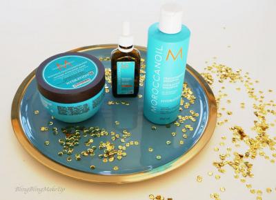 Bling Bling MakeUp: MoroccanOil, luksus dla moich włosów?