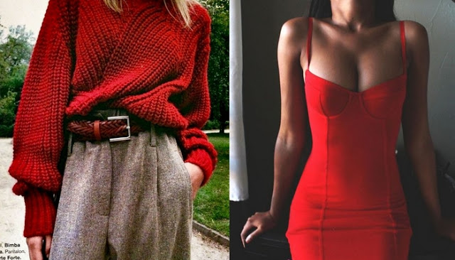 Milena: Trendy color: Red