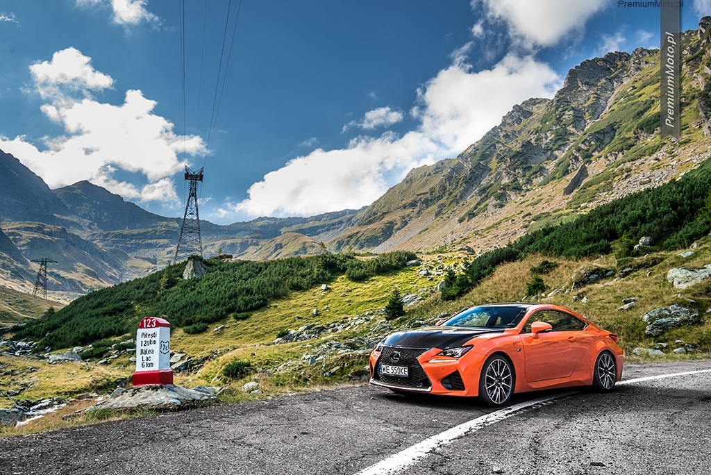 Lexus RC-F i trasa Transfogarska - inspirująca podróż