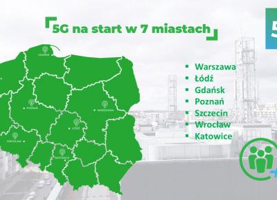 5G w Polsce już oficjalnie. Plus jako pierwszy uruchamia sieć 5G