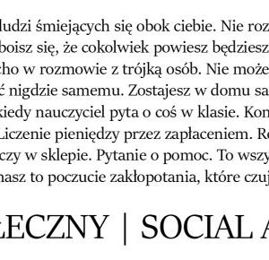 Fobia społeczna | Social anxiety  