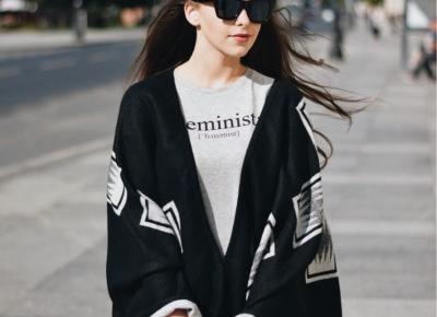 	STREETSTYLE : Ponczo w roli gÅównej | RoksanaRy - Fashion & Beauty & Lifestyle