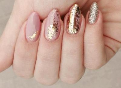 Golden nude - najmodniejszy manicure początku 2019