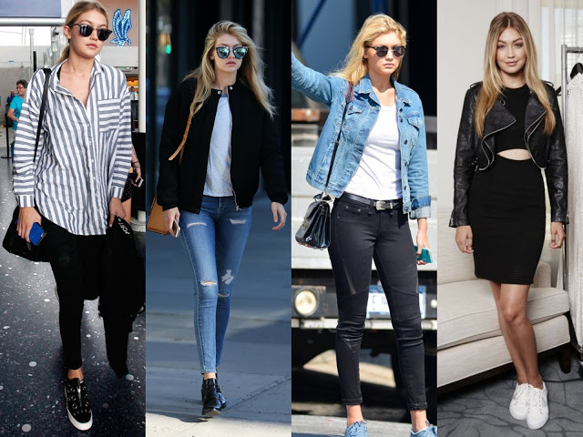 The Rose Style: Outfit to school by Gigi Hadid