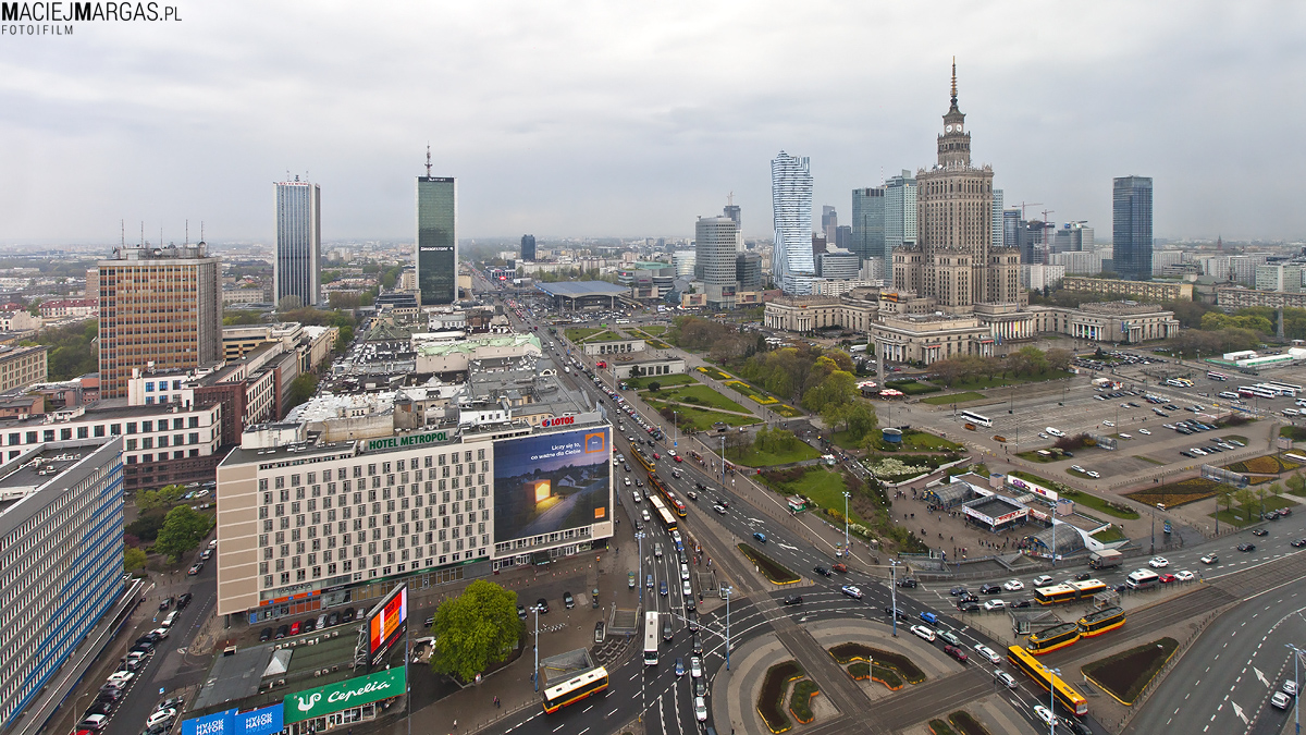 Jak zmieniła się Panorama Warszawy w ciągu 6 lat