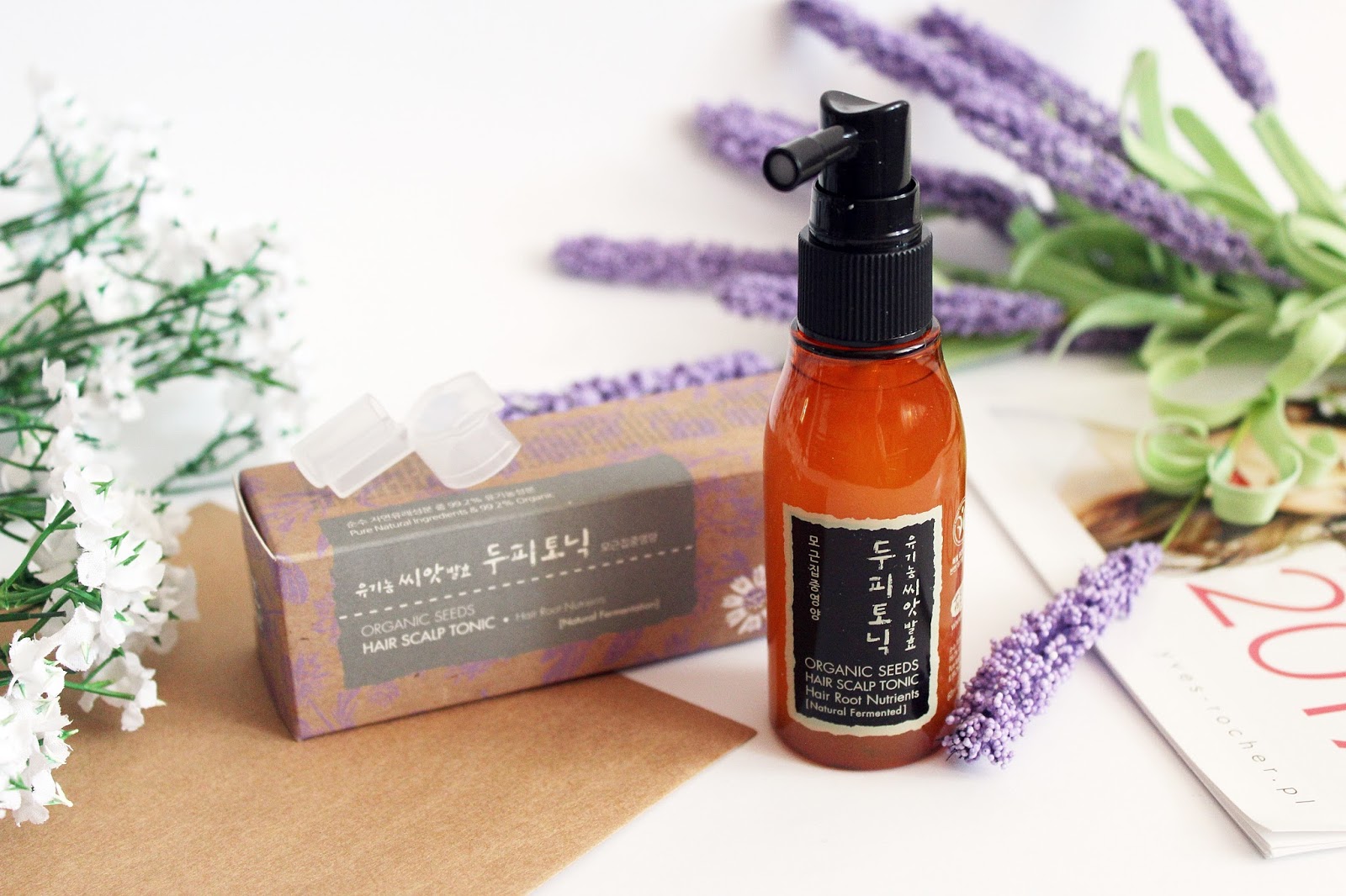 Whamisa, Organic Seeds Hair Scalp Tonic - Sakurakotoo