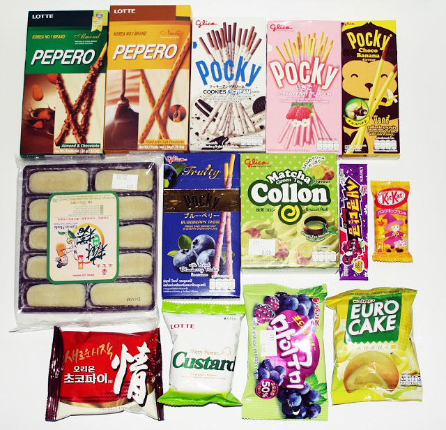 Przepyszne słodkości z Azjatyckiego Zakątka - Pocky, Pepero, Kit Kat i wiele innych! ~ Sakurakotoo