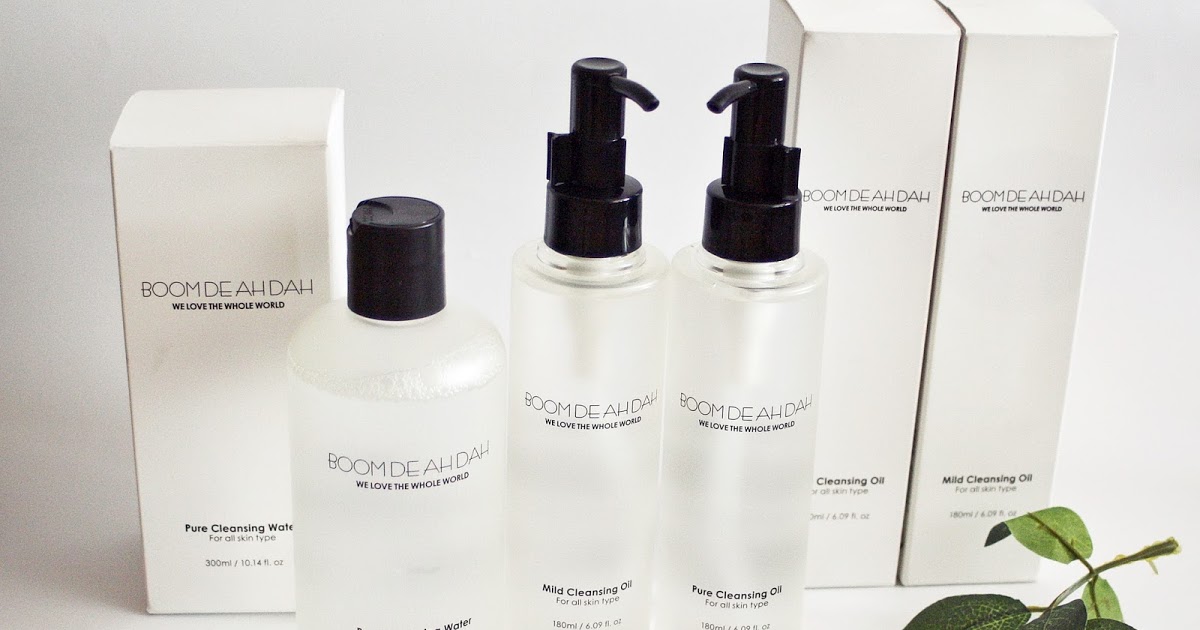 Boom De Ah Dah, Pure Cleansing Water, Pure and Mild Cleansing Oils ~ Sakurakotoo