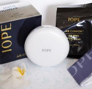 IOPE, AIR CUSHION® Matt Long Wear #C13 (Light Vanilla)  ~ Sakurakotoo