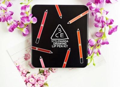 3CE Stylenanda, Drawing Lip Pen Kit ~ Sakurakotoo