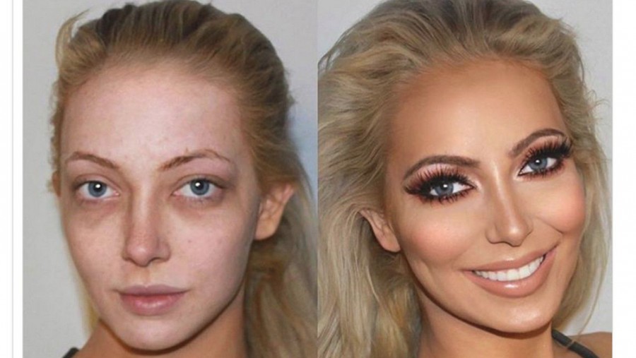 Jak bardzo kobiety zmieniają się dzięki makijażowi | Papilot