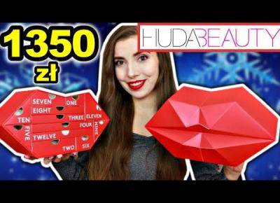 KALENDARZ ADWENTOWY HUDA BEAUTY 2020 Z KOSMETYKAMI