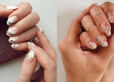 Flower manicure: Wszystkie dziewczyny marzą teraz o takich paznokciach!