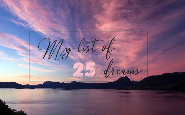25 moich marzeń - My list of 25 dreams - Salvatore