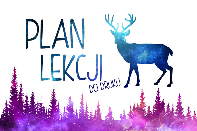 PLAN LEKCJI DO DRUKU