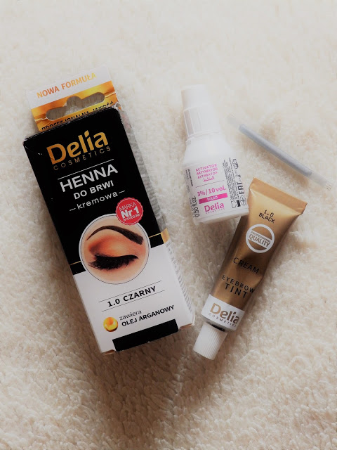 DELIA HENNA DO BRWI - IDEALNE BRWI | secret-em