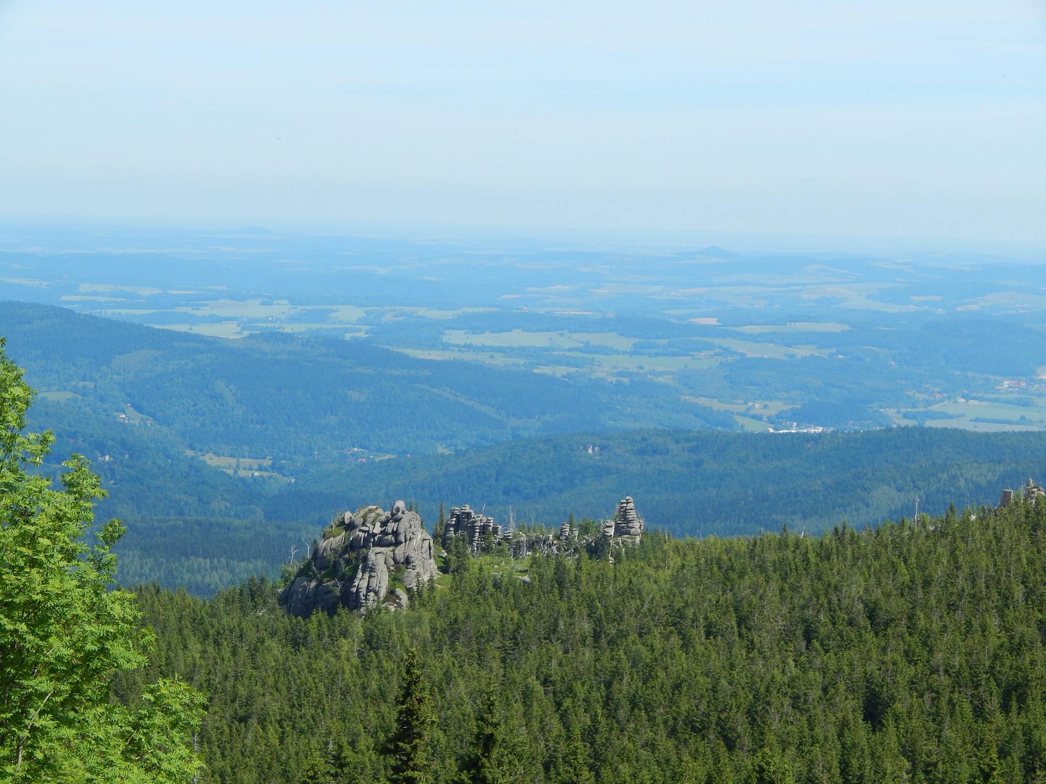 Karkonosze: nad Wodospad Panczawski | Sięgając nieba