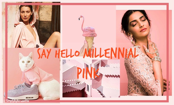  SAY HELLO MILLENNIAL PINK