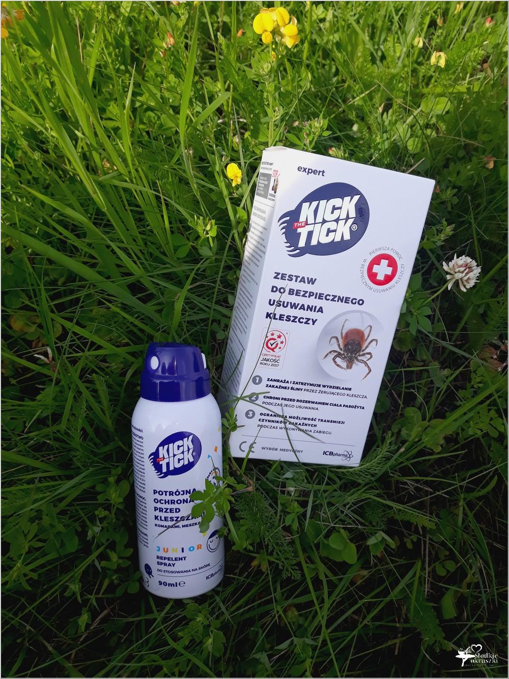 Kick The Tick - skuteczne preparaty w walce z kleszczami | Słodkie okruszki