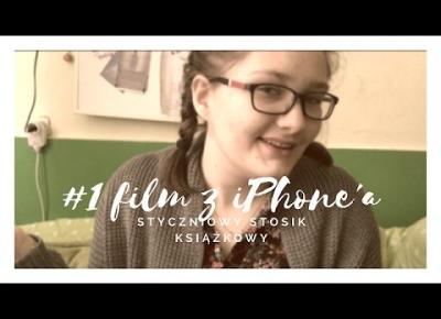 #1 film kręcony iPhone'm | styczniowy stosik książkowy