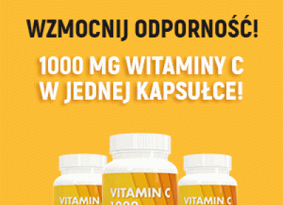 Vitamin C 1000 - dobra odporność to zdrowe życie!