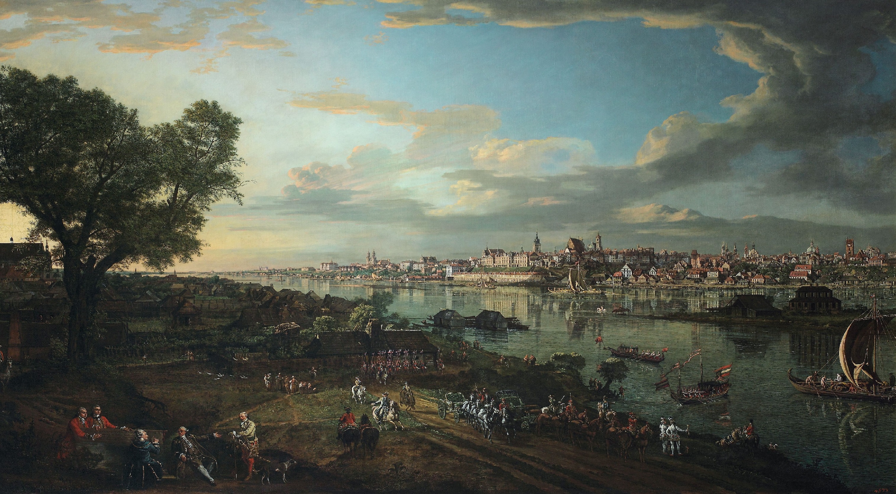 Warszawa XVIII wieku na obrazach Bernarda Bellotto (Canaletto)