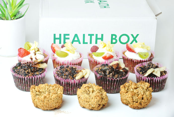 Stylowo i Zdrowo: Health box i 3 odsłony muffinek śniadaniowych