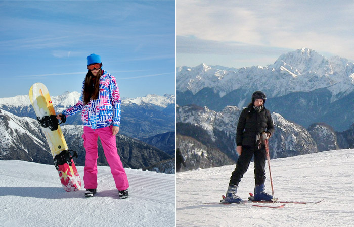 Stylowo i Zdrowo: Snowboard czy narty - na czym łatwiej? Czego potrzebujesz na stoku?