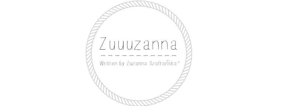 Zuuuzanna: Zmiany na blogu- Sprawy organizacyjne! 