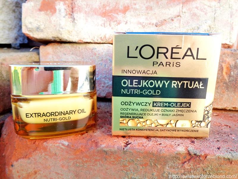 Loreal Nutri Gold odżywczy krem - opinia - Świat w kolorze blond