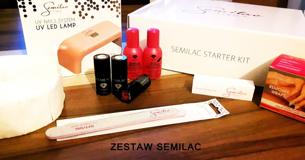 SEMILAC STARTER KIT / JAK ZROBIĆ MINICUR HYBRYDOWY KROK PO KROKU / MOJE PIERWSZE WRAŻENIE 