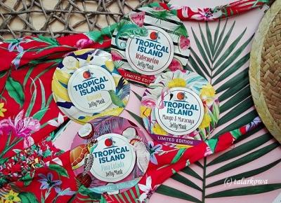 ZACHOWAĆ LATO Z LIMITOWANYMI MASECZKAMI MARION JELLY MASK Z SERII TROPICAL ISLAND - talarkowa pisze | beauty, travel & lifestyle