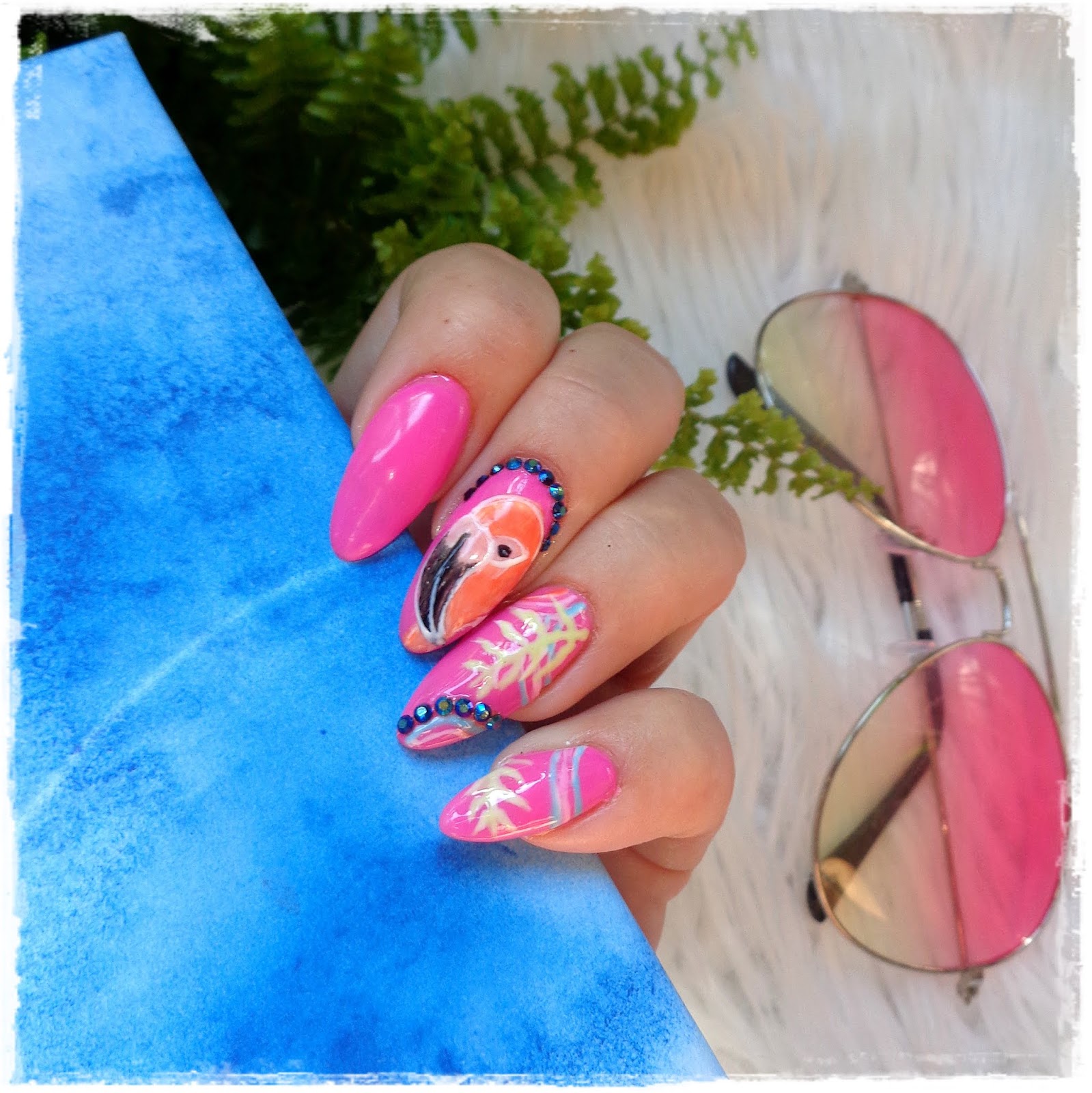 Letnie Paznokcie, Nails Company Glam Orchidea Po Raz Drugi  | Kolorowy Świat Terii