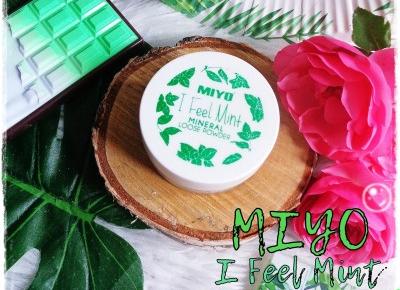 MIYO, I Feel Mint Loose Powder, Puder Mineralny  | Kolorowy Świat Terii