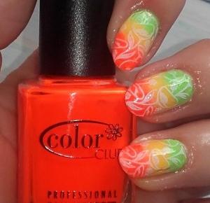 Kolorowy Świat Terii: Wakacyjny Gradient z Udziałem trzech Muszkieterów: Golden Rose, Color Club i China Glaze