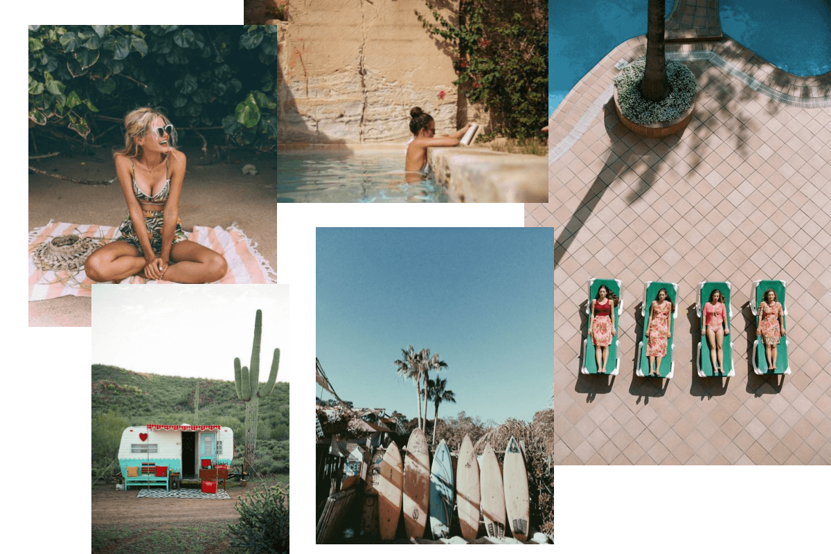 RETRO STYLE INSPIRATIONS | RED BIKINI - PATRYCJA PIANKOWSKA