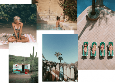 RETRO STYLE INSPIRATIONS | RED BIKINI - PATRYCJA PIANKOWSKA