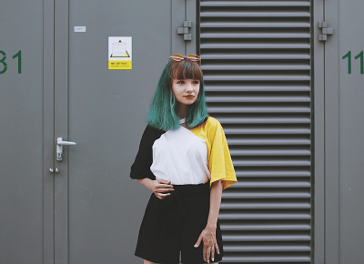 TURQUOISE AND YELLOW - PATRYCJA PIANKOWSKA