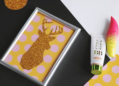 PATRYCJA PIANKOWSKA: DIY: gold reindeer & gift tags 