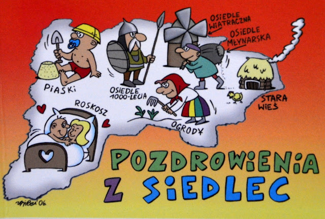 Recenzja przewodnika turystycznego po mieście Siedlce z humorystycznymi obrazkami :)