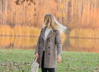 twinslife.pl: Idealny płaszcz w kratę na jesień!