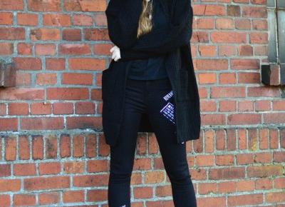 UNCARO: Street Style: Total black