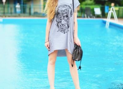 UNCARO: T-shirt dress 