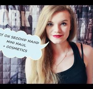 TRY ON SECOND HAND MINI HAUL   COSMETICS | UNCARO