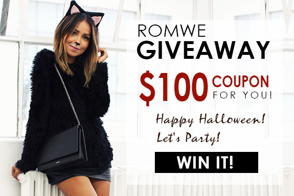 100$ Giveaway with Romwe