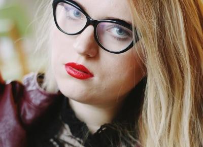 Bordowa skóra i koronki - #ootd168 - VamppiV - fashion & make-up